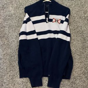 Tommy Hilfiger navy blue quarter zip